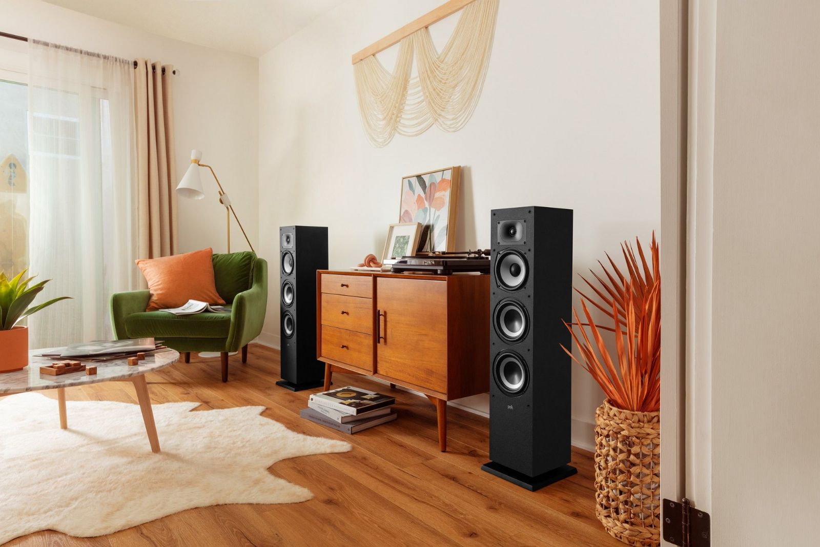 Högtalare Polk Audio Monitor XT60 2-vägs golvhögtalare