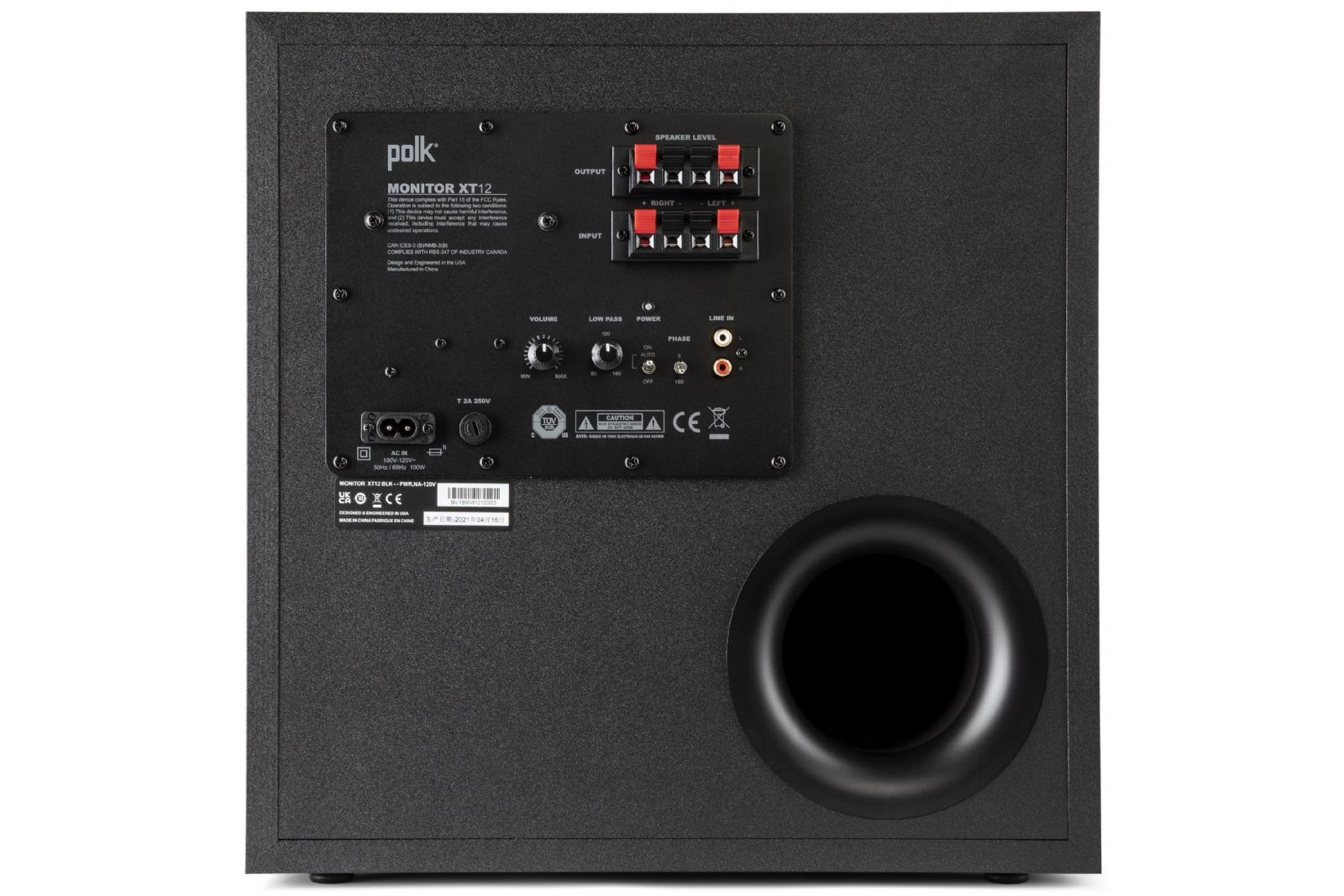 Subwoofers Polk Audio Monitor XT12 aktiv subwoofer