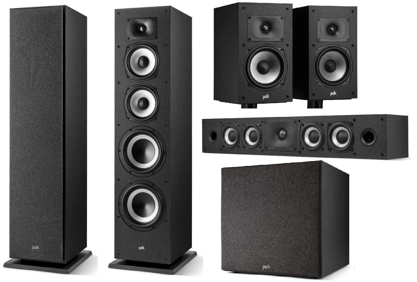 Högtalarpaket Polk Audio Monitor XT 5.1 paket