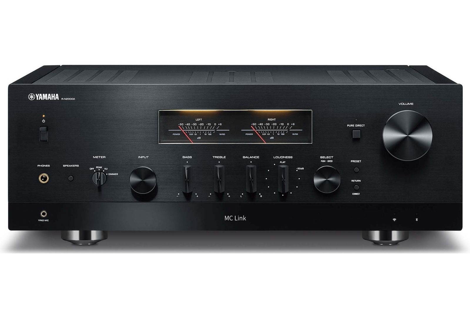 Förstärkare Yamaha R-N2000A stereoreceiver med nätverksstöd