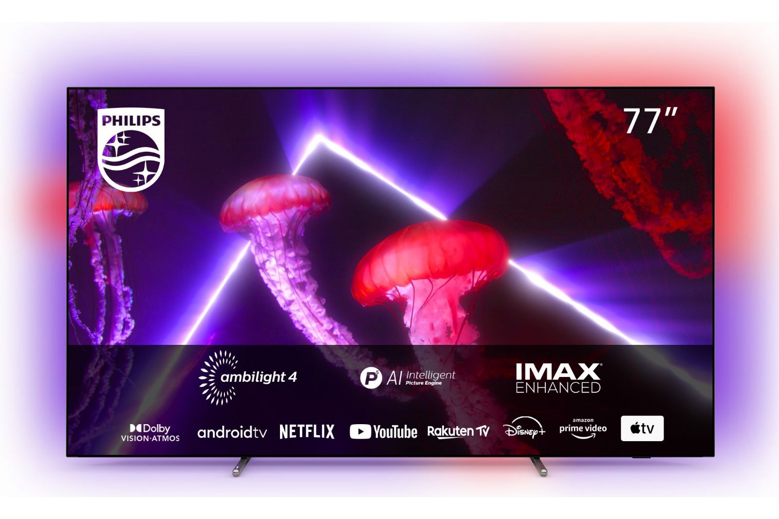 TV-apparater Philips 77OLED807 77-tums 4K UHD Smart OLED-TV