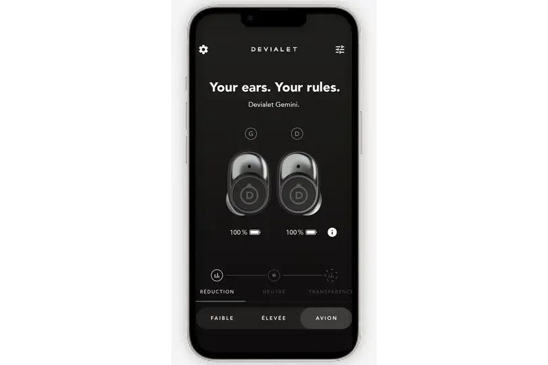 Hörlurar Devialet Gemini Earbuds