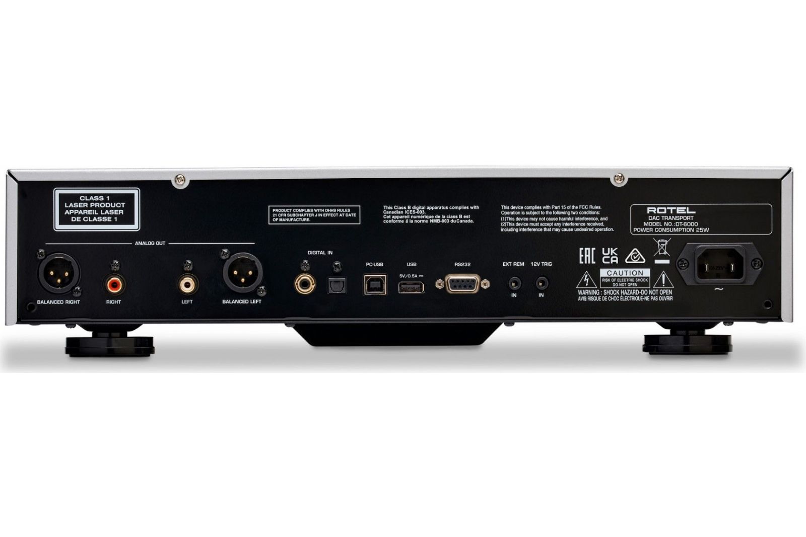 Blu-Ray/Mediaspelare Rotel DT-6000 Diamond Series