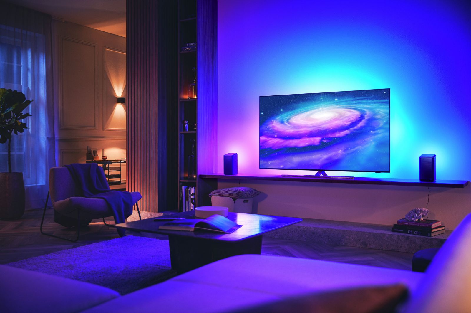 TV-apparater Philips 65OLED807 65-tums 4K UHD Smart OLED-TV