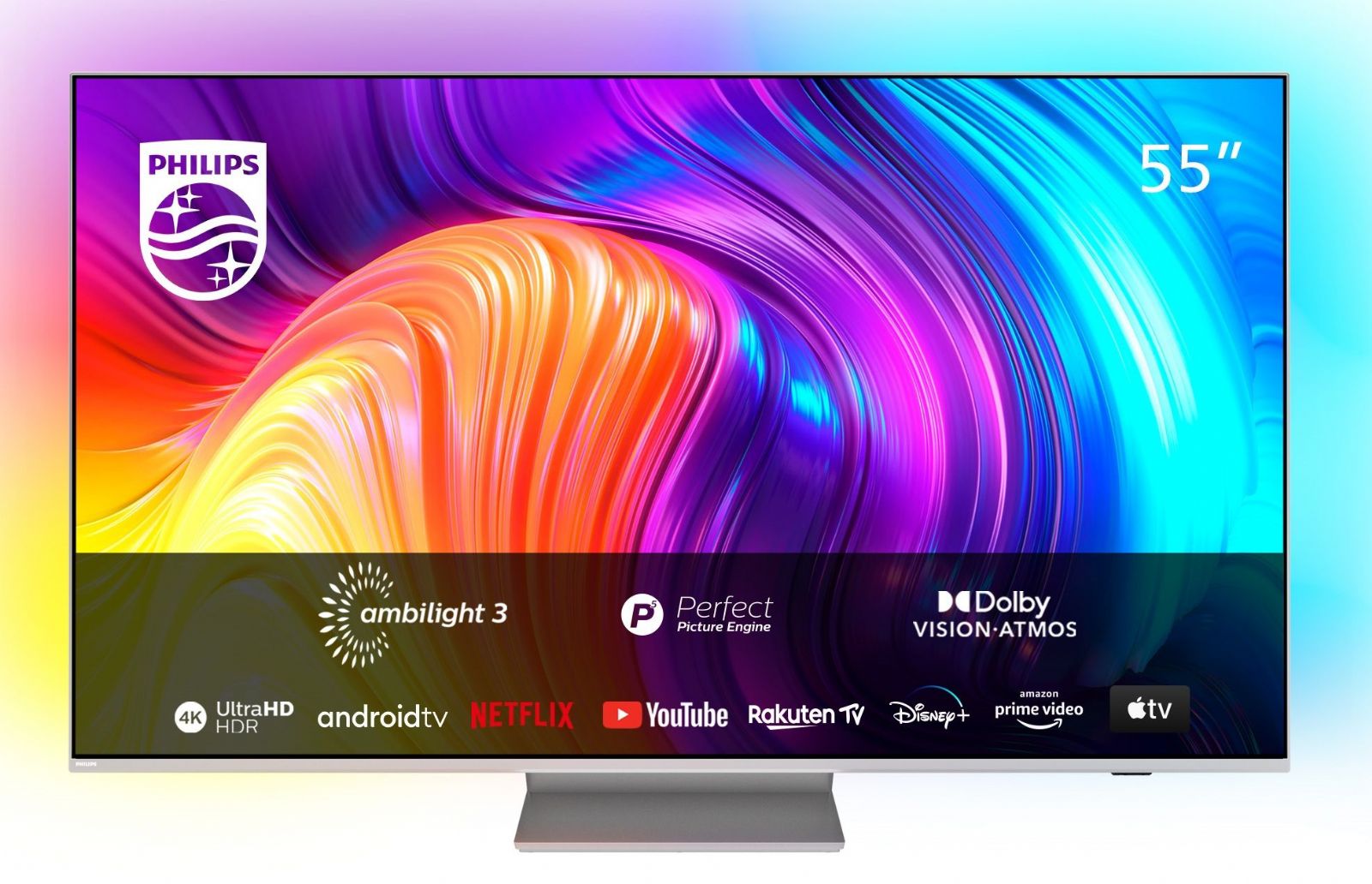 TV-apparater Philips 55PUS8807/12 The One 55-tums 4K UHD TV