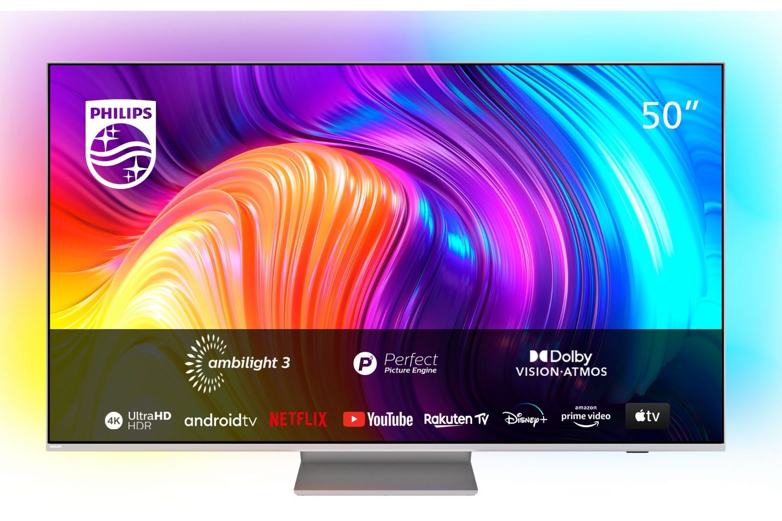 TV-apparater Philips 50PUS8807/12 The One 50-tums 4K UHD TV