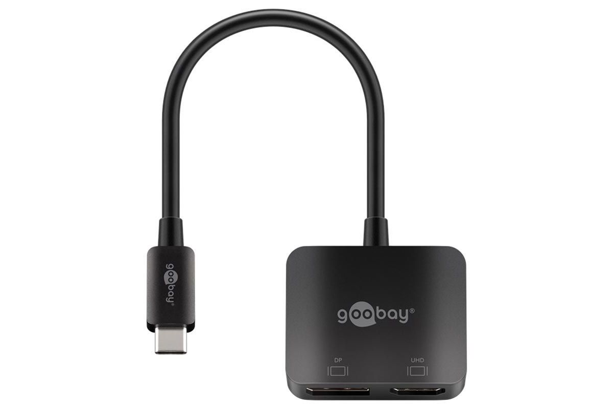 Kablar Goobay USB-C till DisplayPort och HDMI