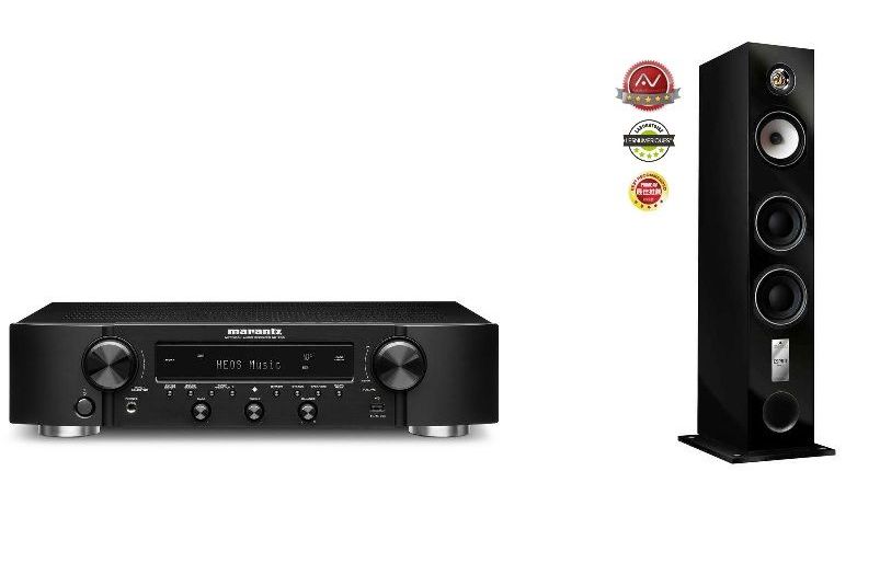 System/Paket Marantz NR1200 i svart+Triangle Esprit Antal EZ