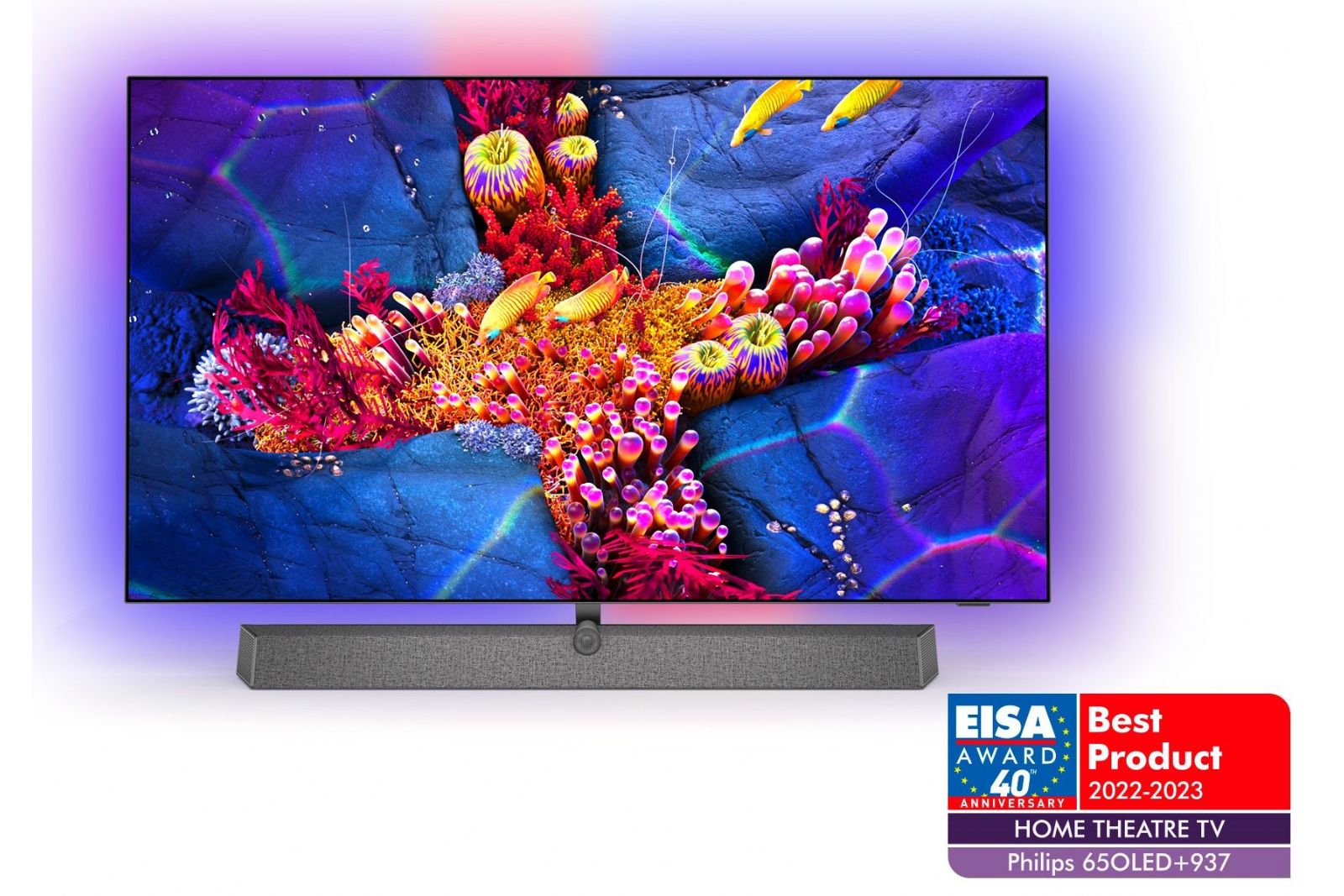 TV-apparater Philips 65OLED937/12 65-tums 4K UHD Smart-TV