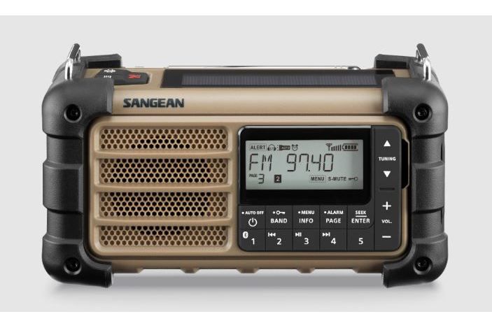 Bluetooth högtalare Sangean MMR-99 vevradio Demo