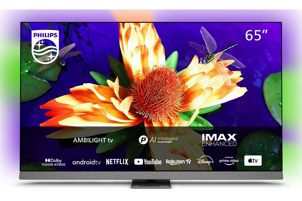 TV-apparater Philips 65OLED907/12 65-tums 4K OLED+ Smart-TV
