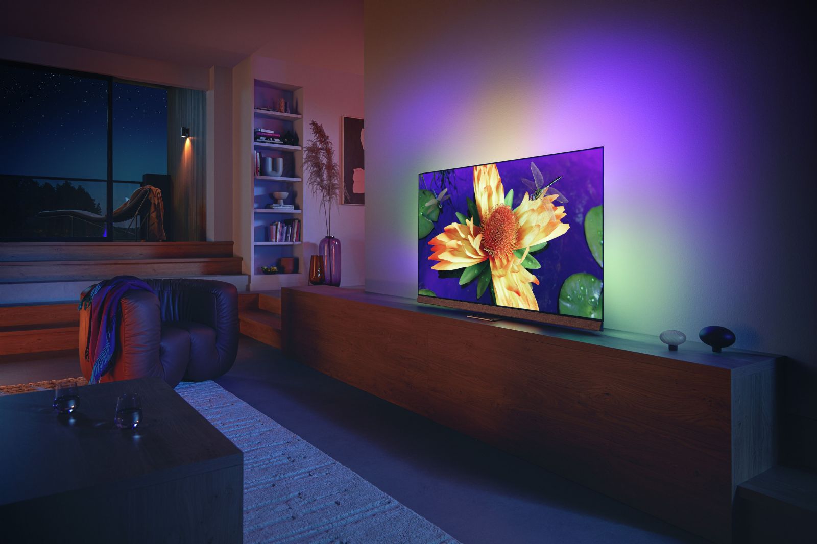 TV-apparater Philips 55OLED907/12 55-tums 4K OLED+ Smart-TV