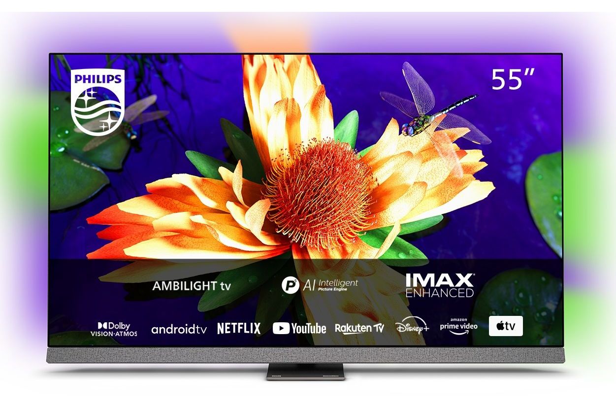 TV-apparater Philips 55OLED907/12 55-tums 4K OLED+ Smart-TV