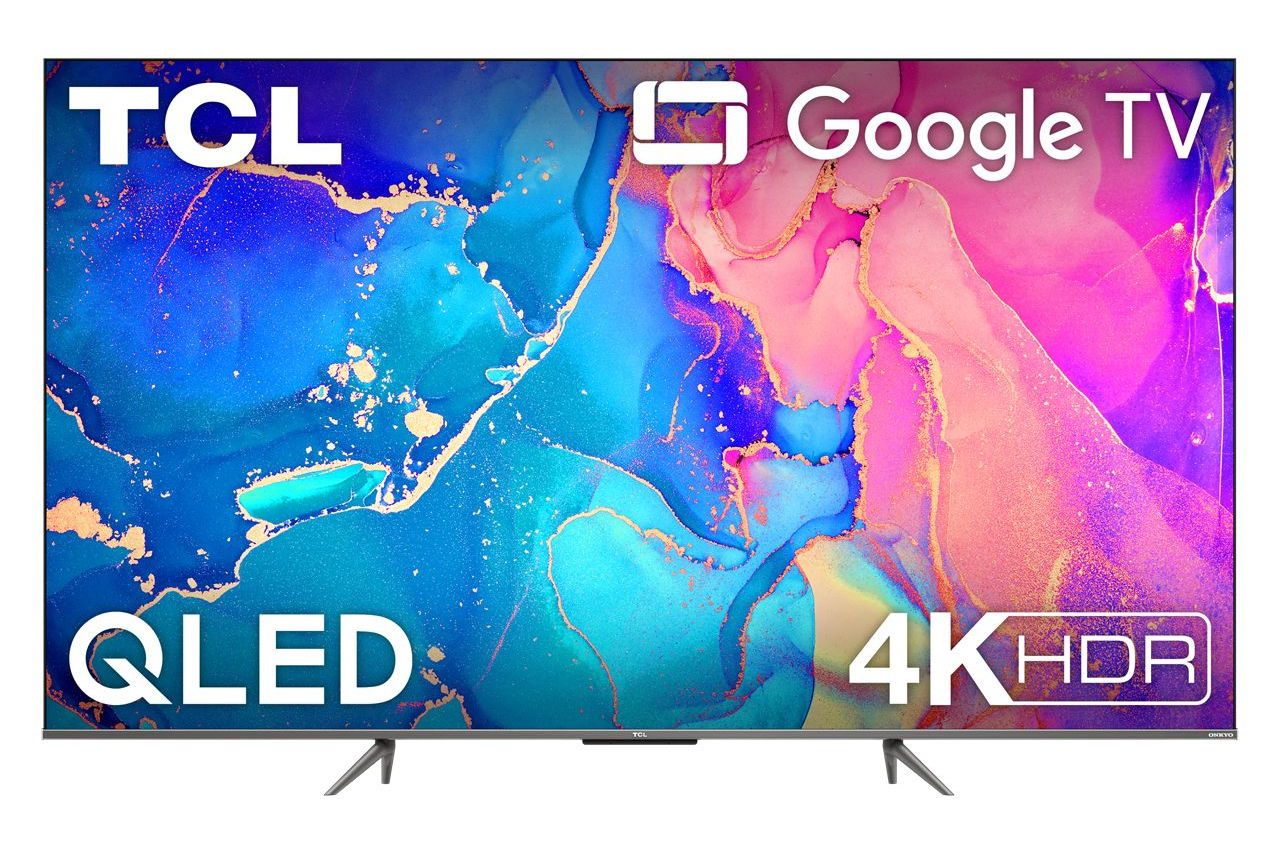 TV-apparater TCL 75C635 75 tums 4K UHD QLED Google TV