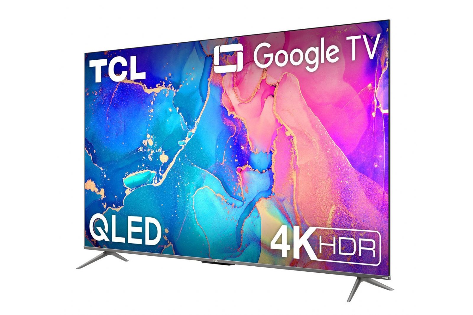 TV-apparater TCL 55C635 55 tums 4K UHD QLED Google TV