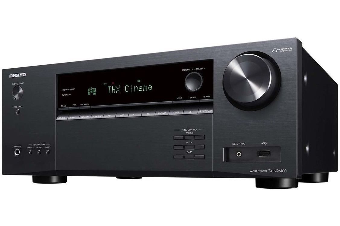 Förstärkare Onkyo TX-NR6100 7.2-kanals A/V nätverkreceiver