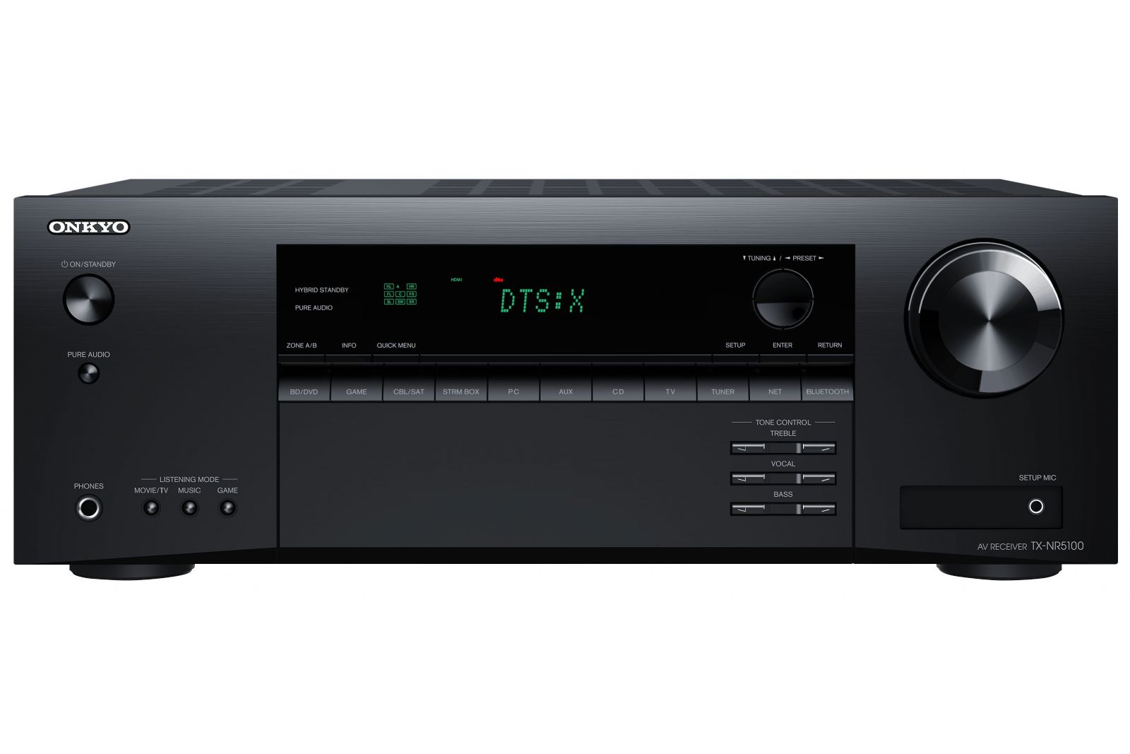 Förstärkare Onkyo TX-NR5100 7.2-kanals A/V nätverkreceiver