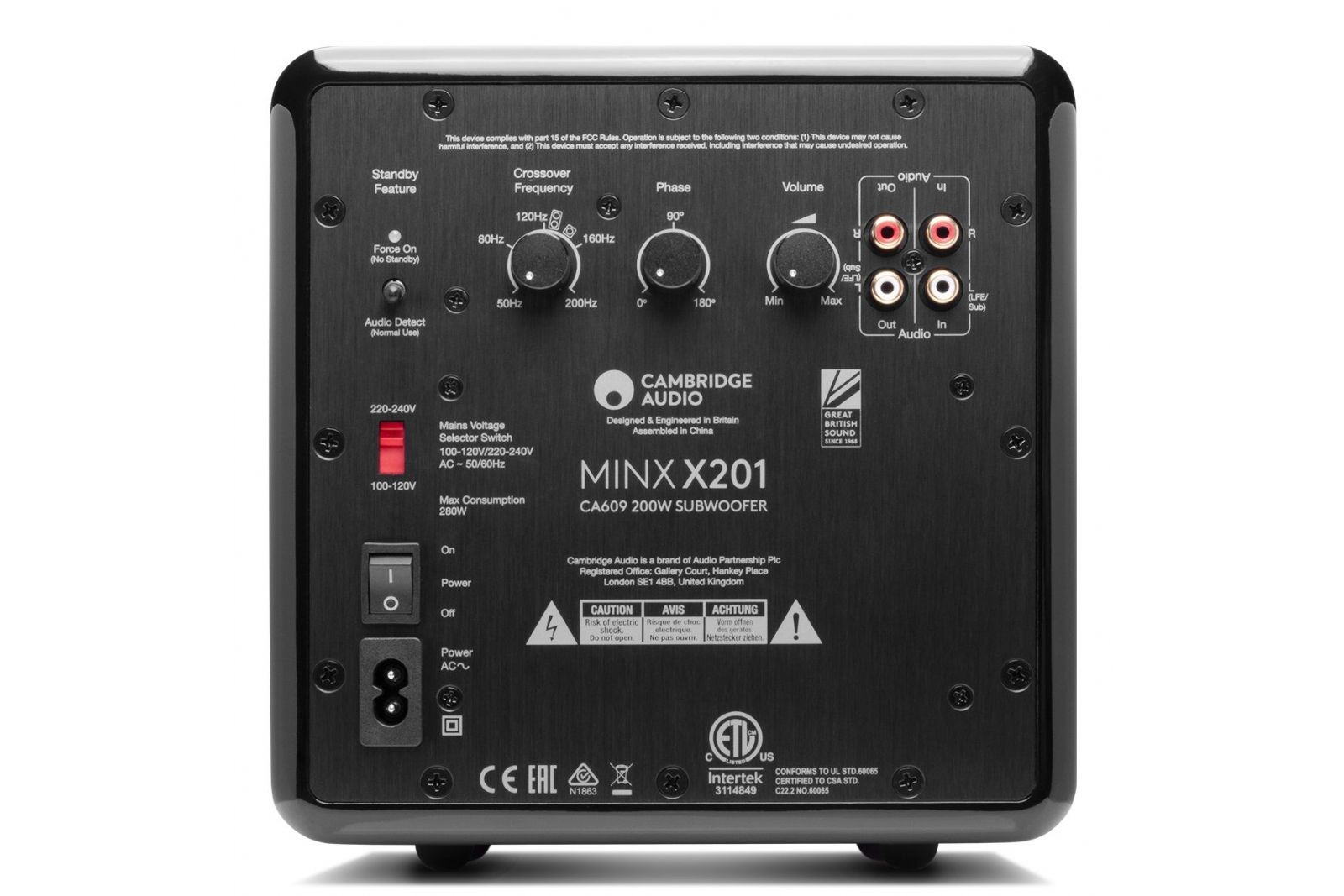 Subwoofers Cambridge Audio Minx X201