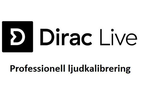 Tjänster Dirac  Live professionell kalibrering hembesök