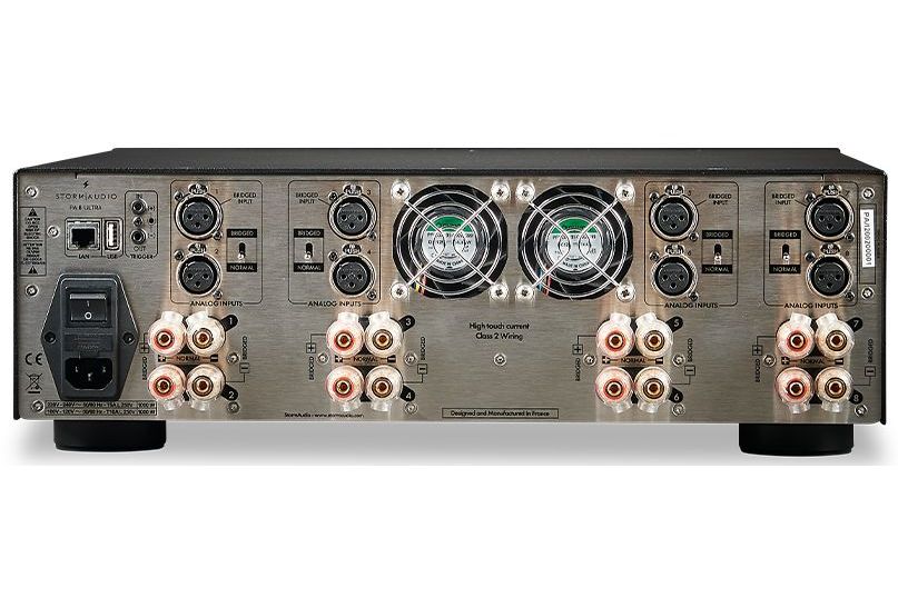 Förstärkare StormAudio PA 8 Ultra MK3 8-kanals hembioslutsteg