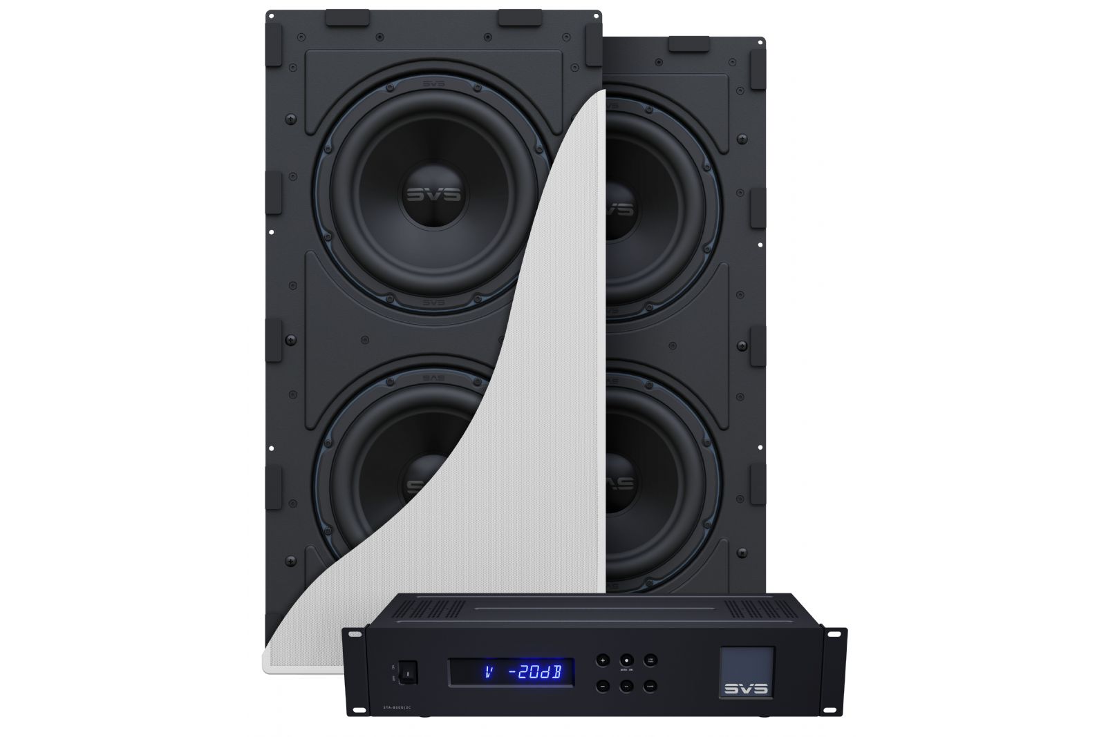 Subwoofers SVS 3000 In-Wall Dual Subwoofer Kit