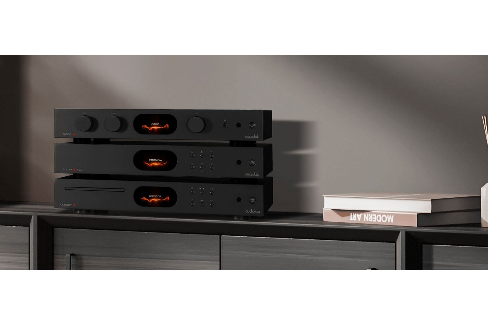 Blu-Ray/Mediaspelare Audiolab 7000N Nätverksspelare