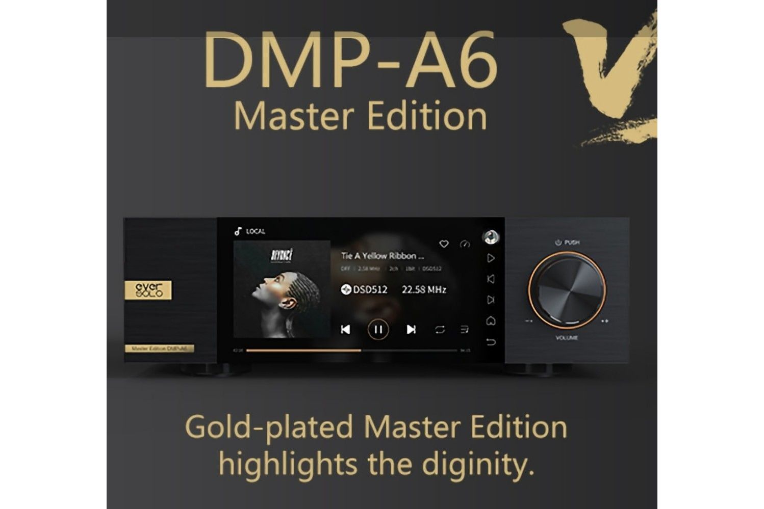 Blu-Ray/Mediaspelare EverSolo DMP-A6 Master Edition nätverksspelare