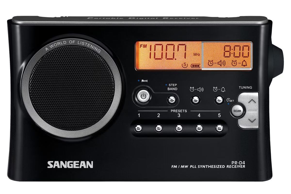 Bluetooth högtalare Sangean PR-D4 AM/FM radio