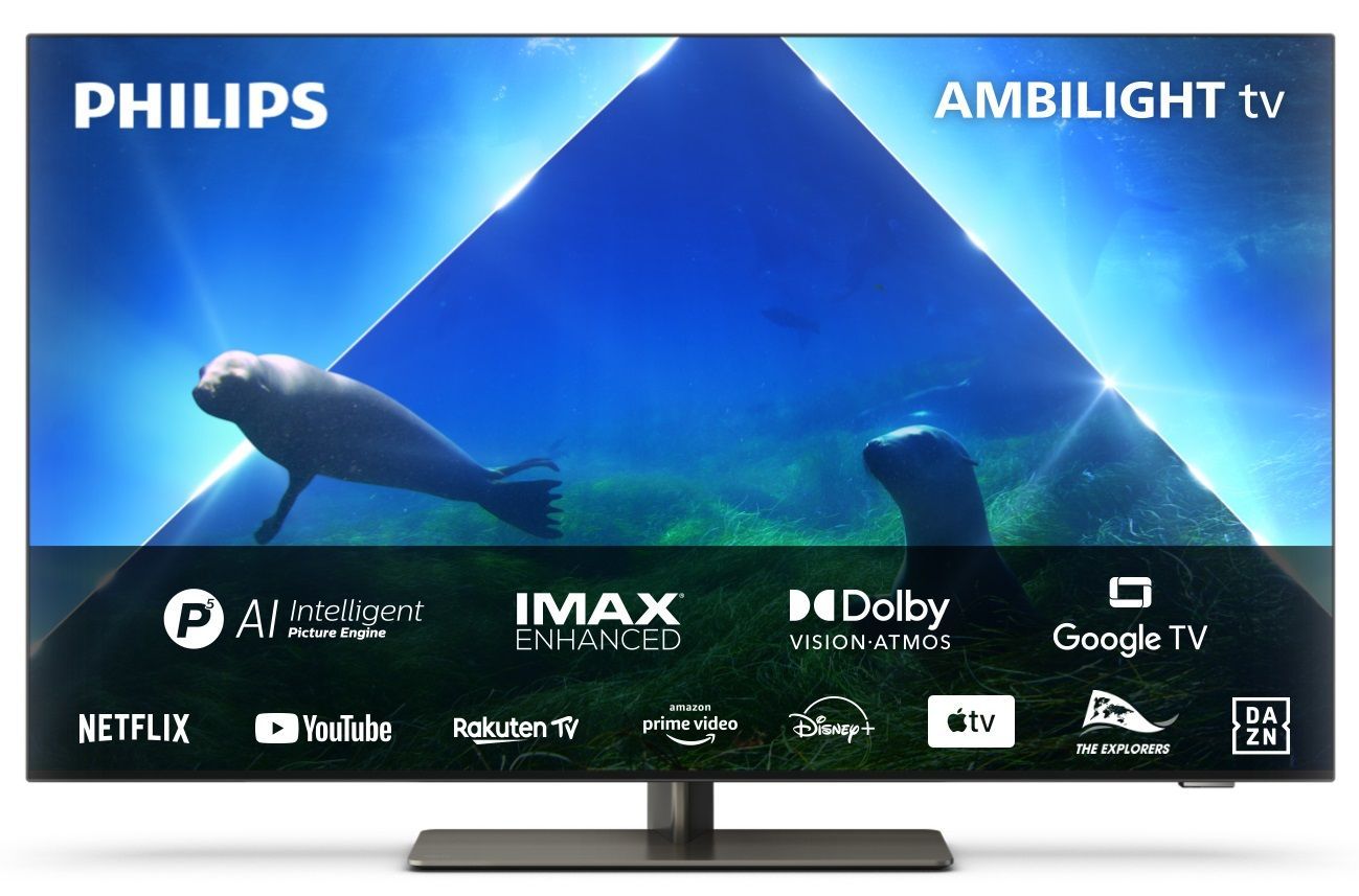 TV-apparater Philips 55OLED848 OLED 4K Ambilight Google TV