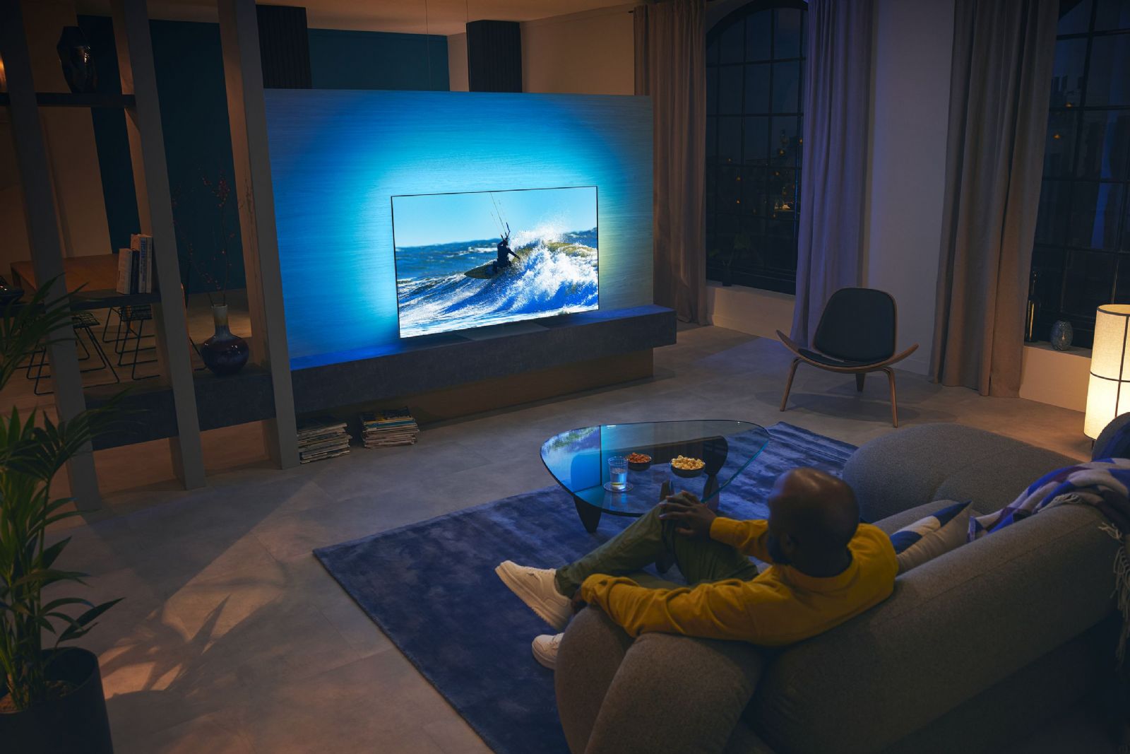 TV-apparater Philips 42OLED808 OLED 4K Ambilight Google TV