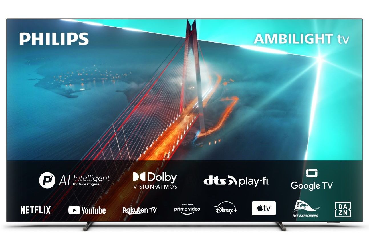 TV-apparater Philips 55OLED708 4K OLED Ambilight Google TV