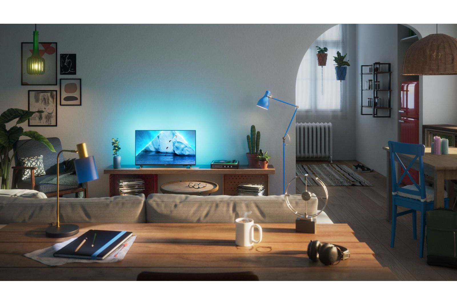 TV-apparater Philips 32PFS6908 Full-HD Smart Ambilight TV