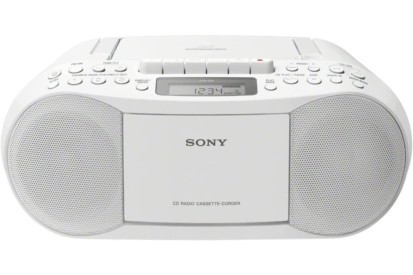 Bluetooth högtalare Sony CFD-S70 CD/kassett-radio