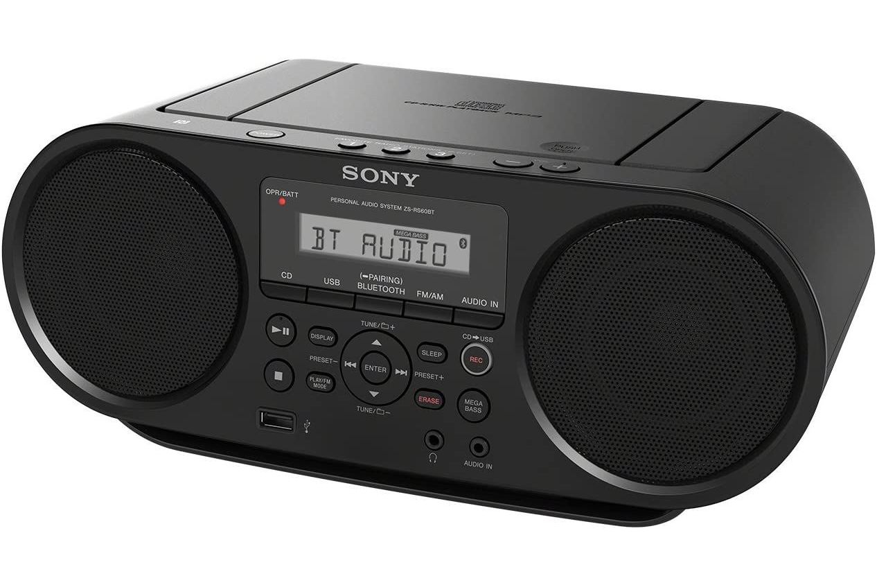 Bluetooth högtalare Sony ZS-RS60BT CD-radio med Bluetooth