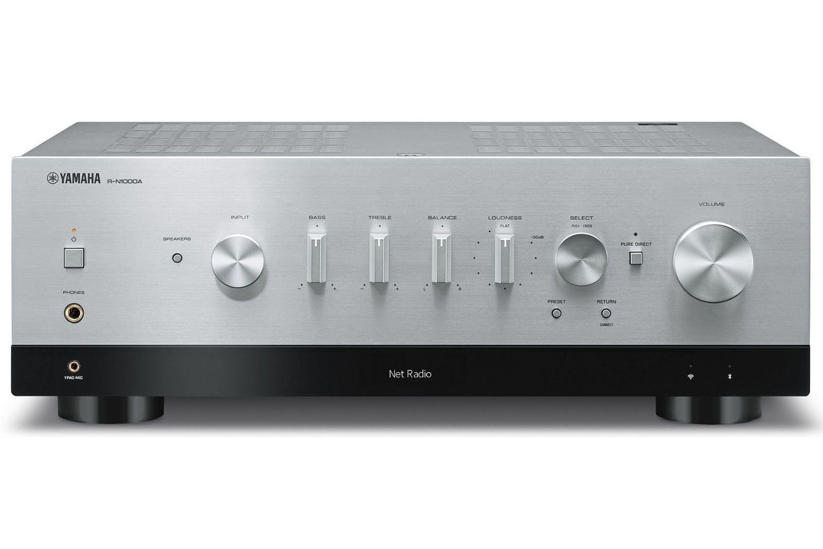 Förstärkare Yamaha R-N1000A stereoreceiver med nätverksstöd