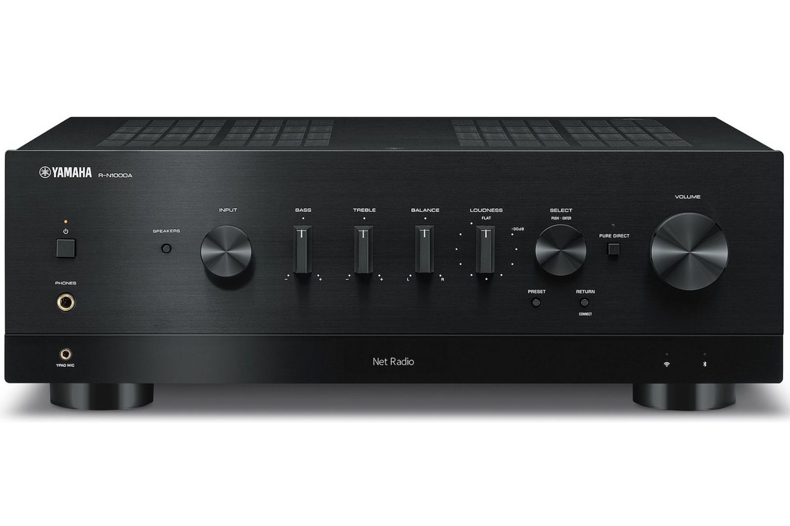 Förstärkare Yamaha R-N1000A stereoreceiver med nätverksstöd