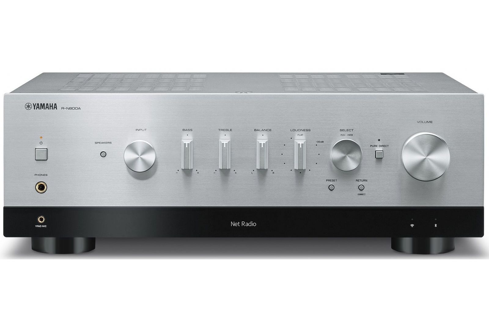 Förstärkare Yamaha R-N800A stereoreceiver med nätverksstöd