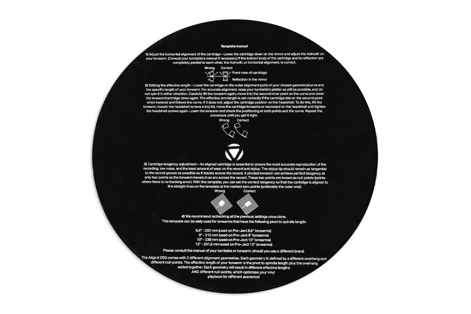 Vinyl Pro-Ject Audio Align it DS3