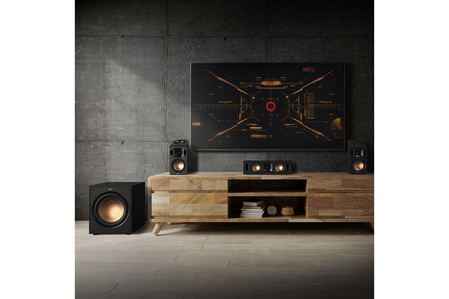 Högtalarpaket Klipsch Reference Theater Pack 5.0.4 Atmos