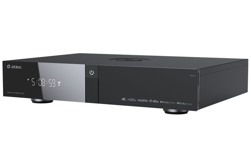 Blu-Ray/Mediaspelare Zidoo Z2600 4K HDR Universalmediaspelare  Demo