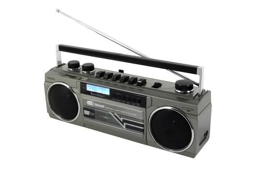 Bluetooth högtalare Soundmaster SRR70TI Retro kassettradio med Bluetooth