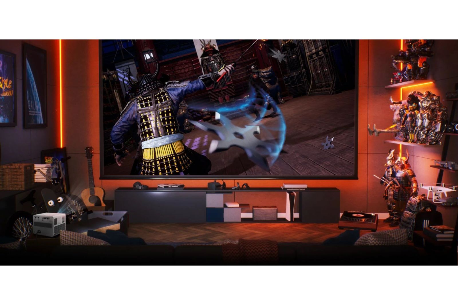 Projektorer BenQ X3000i 4K HDR LED gamingprojektor