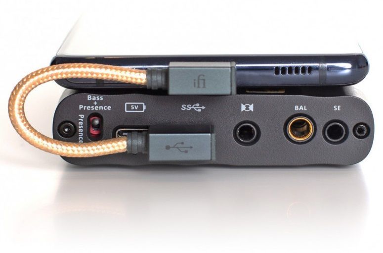 Kablar iFi Audio 90 degree Type-C OTG Cable