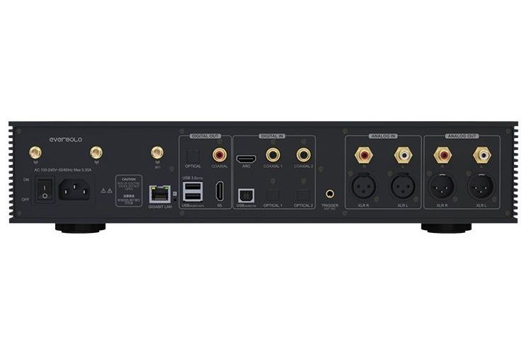 Blu-Ray/Mediaspelare EverSolo DMP-A8 streamer/försteg/DAC