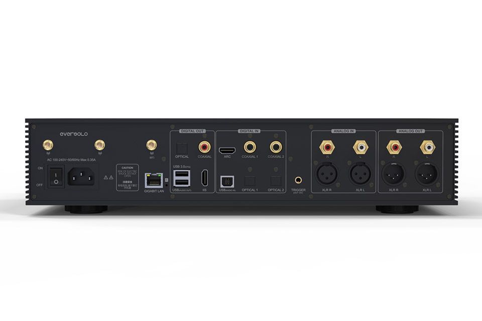 Blu-Ray/Mediaspelare EverSolo DMP-A8 streamer/försteg/DAC