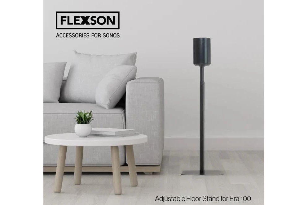 Tillbehör Flexson Justerbara golvstativ för Era 100 2-pack