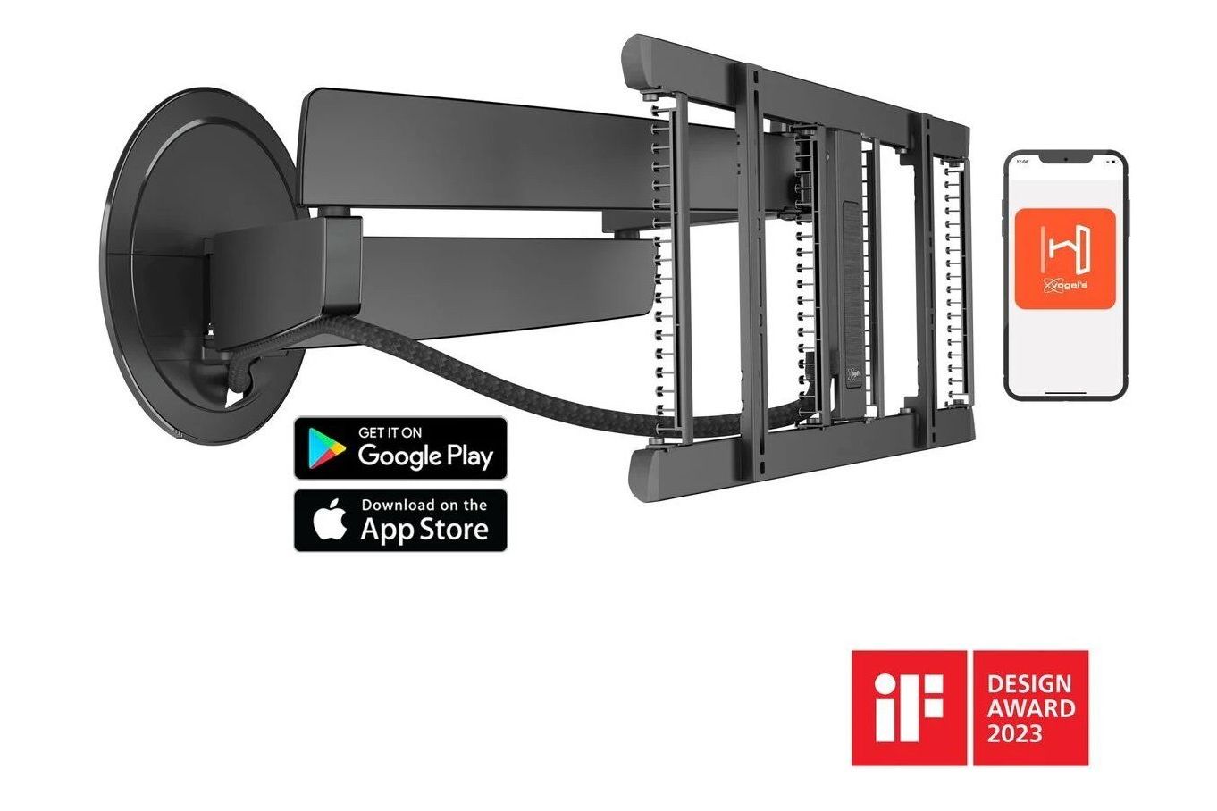 Tillbehör Vogels TVM 7675 Motorized TV Wall mount