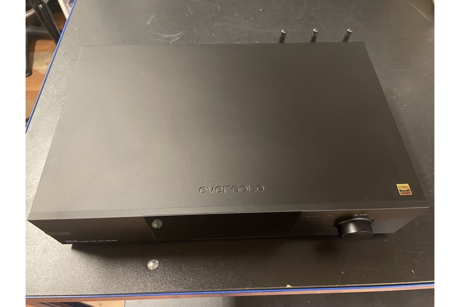 Blu-Ray/Mediaspelare EverSolo DMP-A8 streamer/försteg/DAC demo