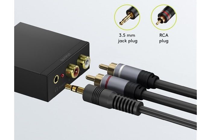 Förstärkare Goobay 58493 D/A-omvandlare 192kHz