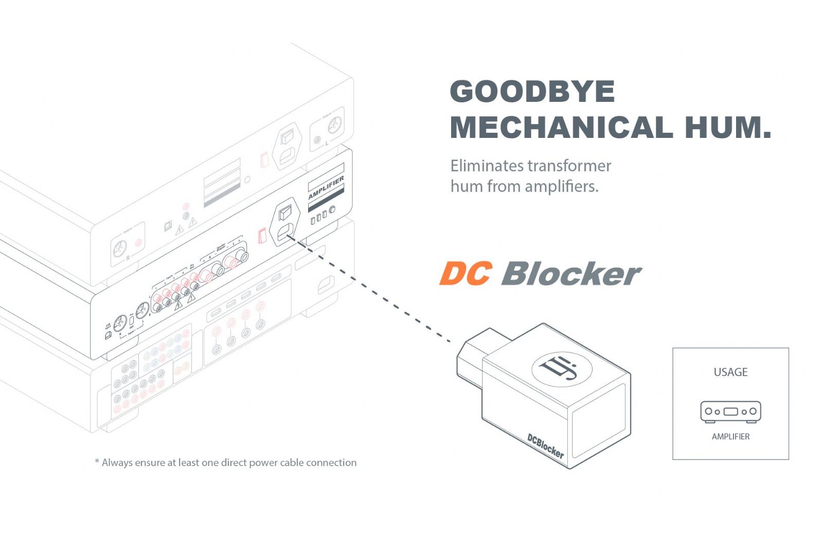 Tillbehör iFi Audio DC Blocker+